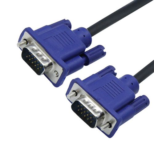 VGA cable 3+2 1.5m 3m 5m b10m VGA 15 Pin Male To Male Extension Cable For PC Laptop Projector HDT - 副本