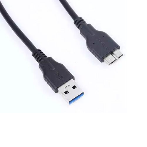 Black color Super speed USB 3.0 Micro B Cable USB A Male to Micro USB B Male Cable 