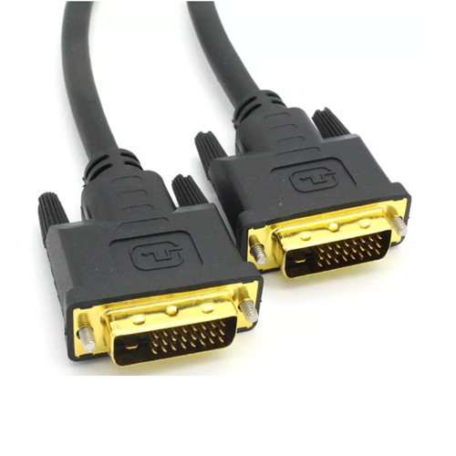 Factory Wholesale 24k Gold Plated 24+1 1.5m Dvi To Dvi Cable For Dvd,Laptop,Hdtv