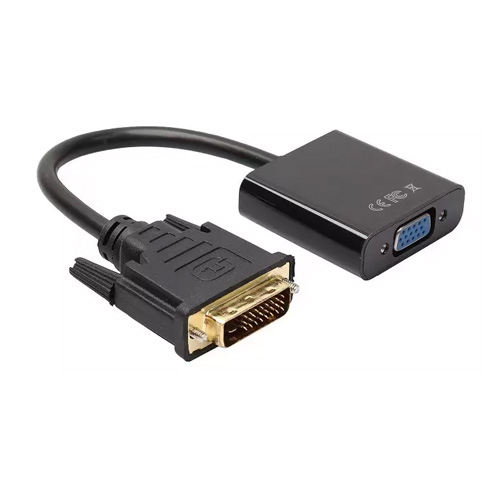 Active 1080P DVI to VGA Adapter 24+1 DVI male to VGA female Adapter Converter for Computer Projector TV