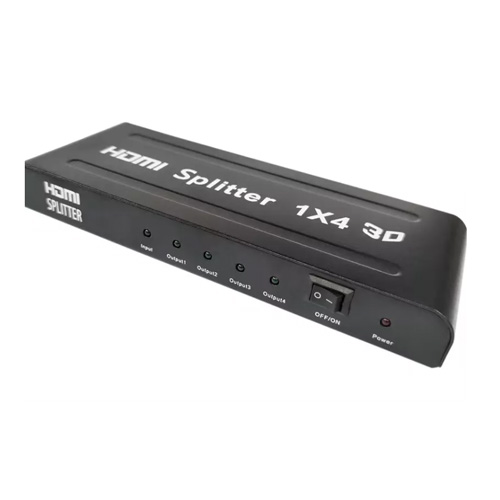 HDMI 4 Ports 1x4 Hdmi Splitter V1.4 for Ultra HD 4Kx2K Full HD 1080P 3D HDMI Adapter