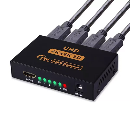 4K 60HZ 1X4 HDMI Splitter 1 in 4 out 2160P 60HZ hdmi splitter 1X4