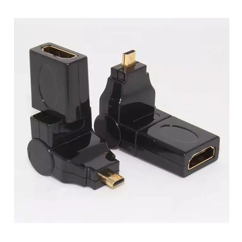 1080P HDMI Female to Micro HDMI Male Adapter rotating Converter