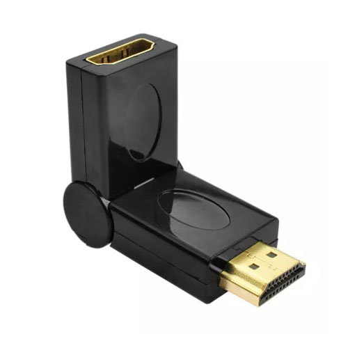 1.4V 180 degree HDMI Male to female converter rotating hdmi male to female connector adapter