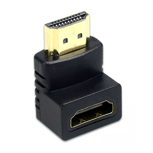 HDMI 90 degree 3D 4K HDMI Adapter Right Angle Male to Female 90 Degree