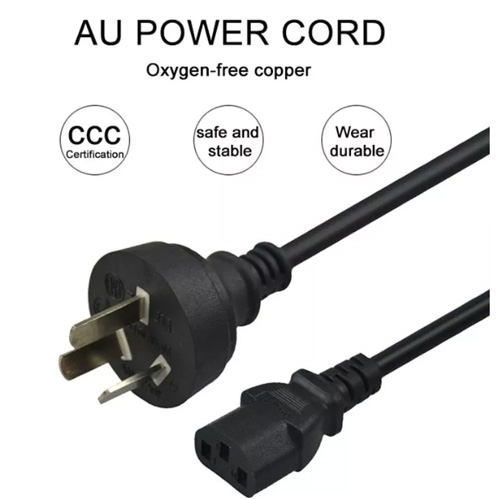 AU power cord for laptop computer power cable