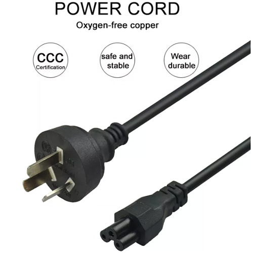 Argentina and AU 3 pin power cord with C13 laptop power cord