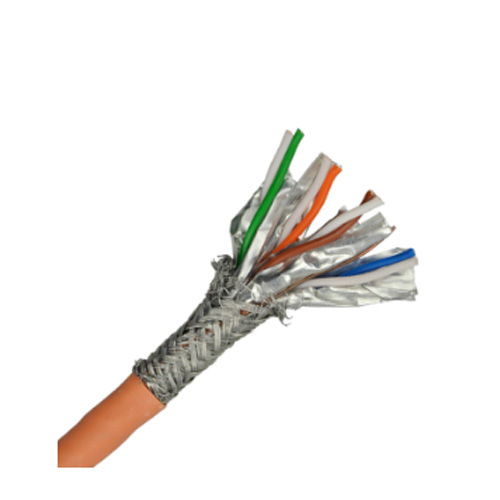 HB bulk network cable cat7 stp lszh jacket 4pr 24awg bare copper high quality wire